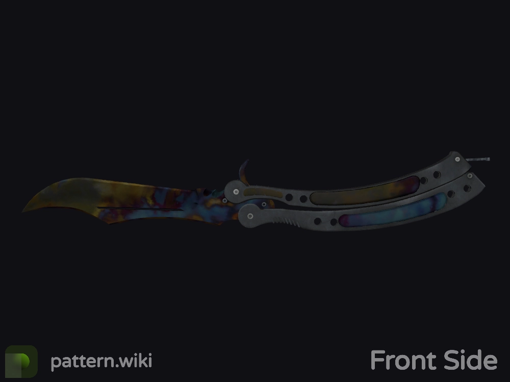 Butterfly Knife Case Hardened seed 747