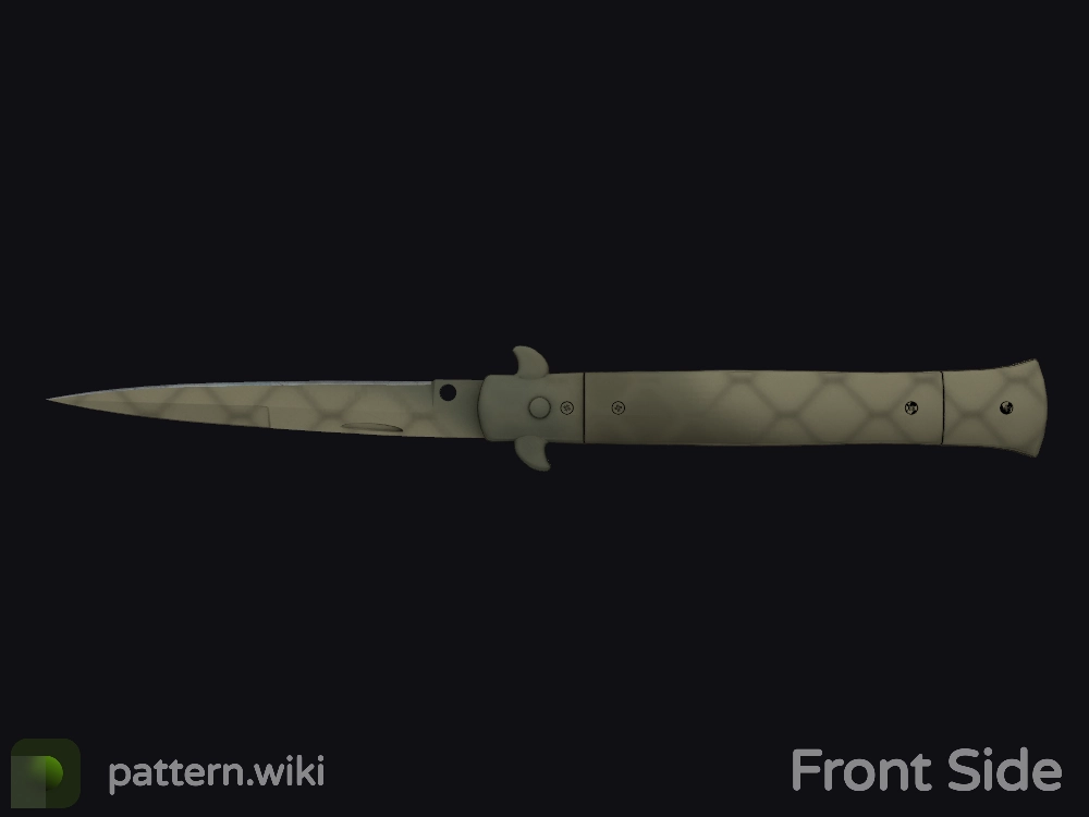 Stiletto Knife Safari Mesh seed 794