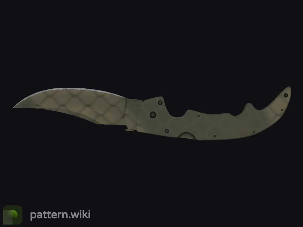 Falchion Knife Safari Mesh seed 203