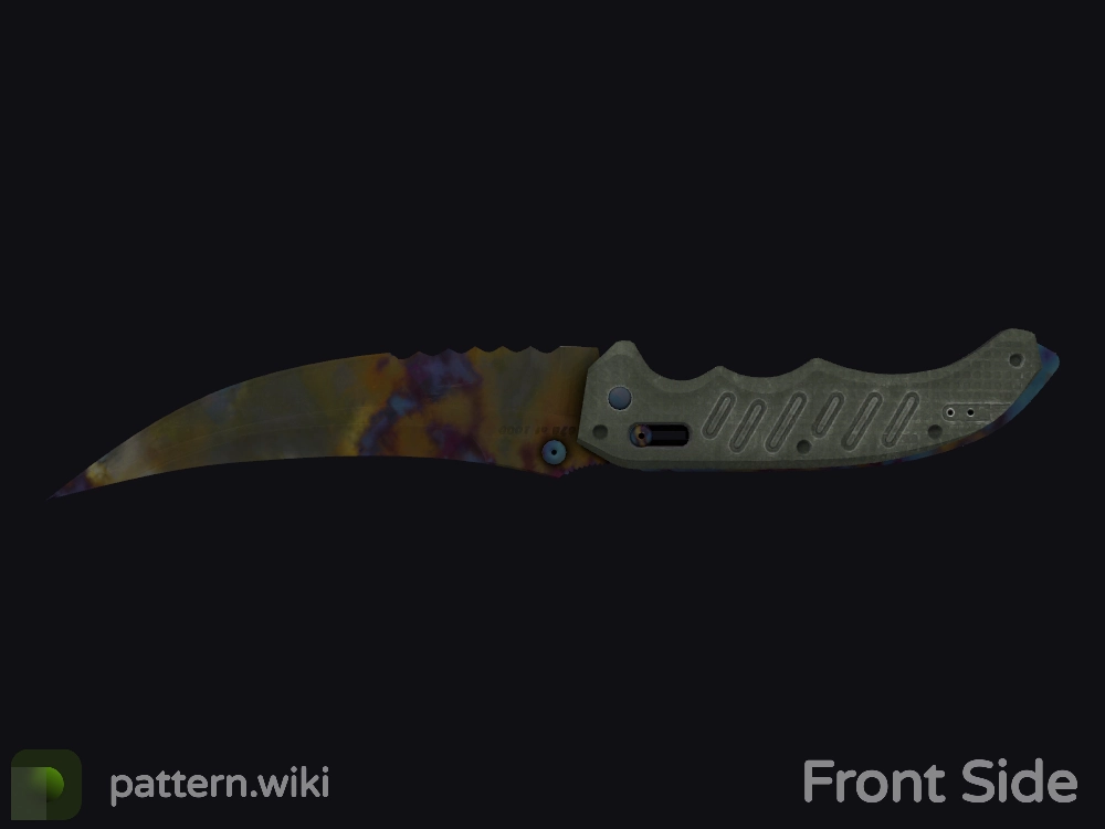 Flip Knife Case Hardened seed 43