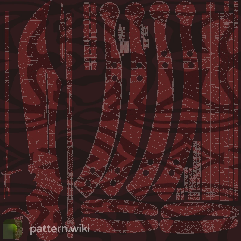 Butterfly Knife Slaughter seed 240 pattern template