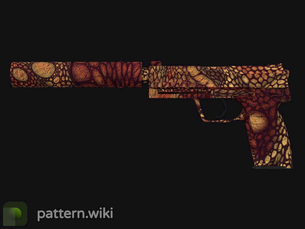 USP-S Orange Anolis seed 843