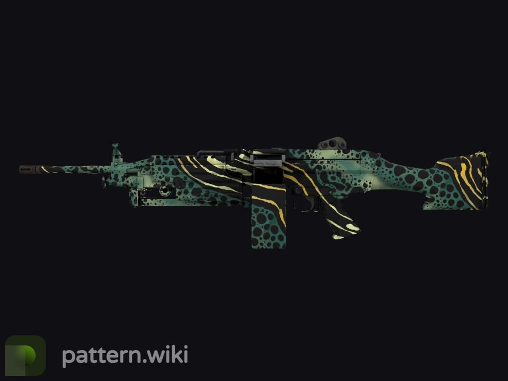 M249 Emerald Poison Dart seed 996