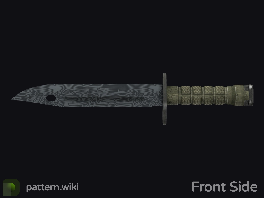 Bayonet Damascus Steel seed 231