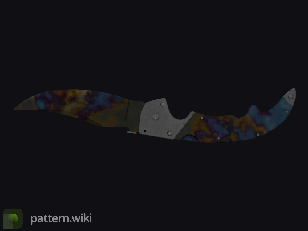 Falchion Knife Case Hardened seed 199