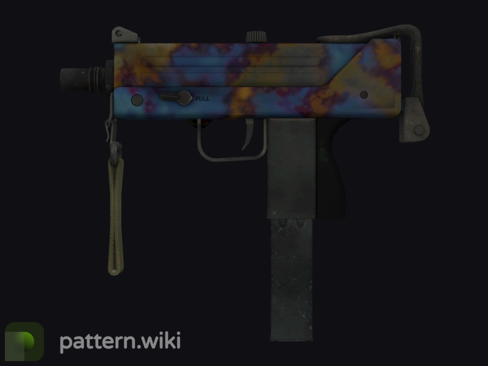 MAC-10 Case Hardened seed 419