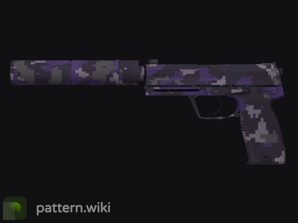 USP-S Purple DDPAT seed 18