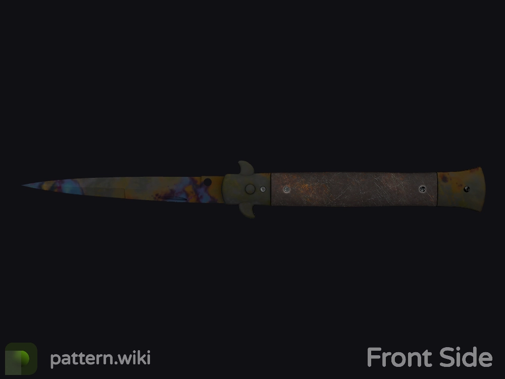 Stiletto Knife Case Hardened seed 301