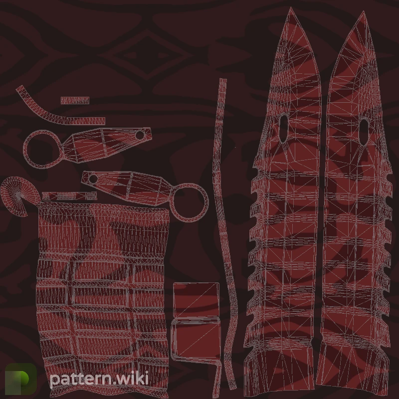 M9 Bayonet Slaughter seed 695 pattern template