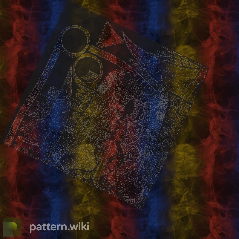 Karambit Marble Fade seed 678 pattern template