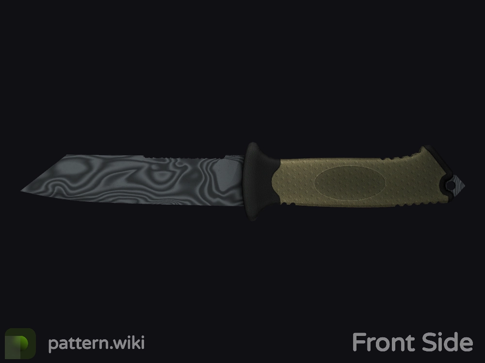 Ursus Knife Damascus Steel seed 107