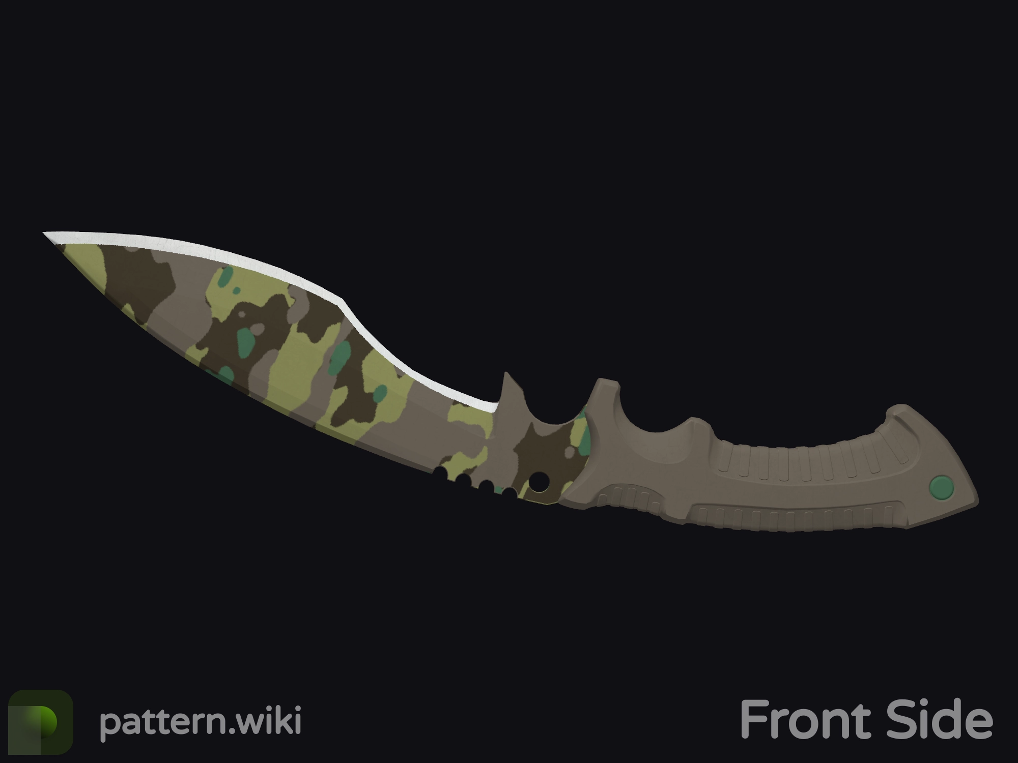 Kukri Knife Boreal Forest seed 786