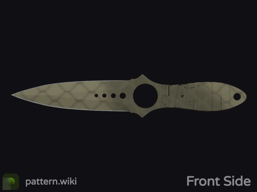 Skeleton Knife Safari Mesh seed 435