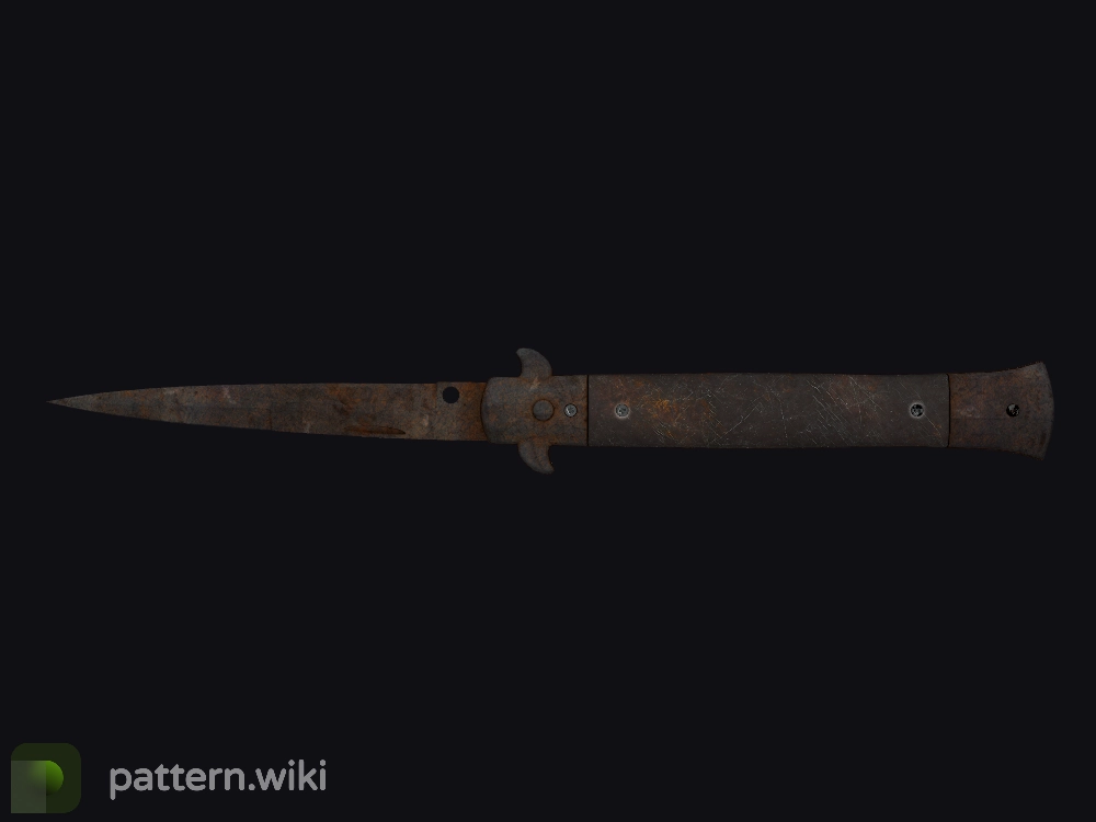 Stiletto Knife Rust Coat seed 52