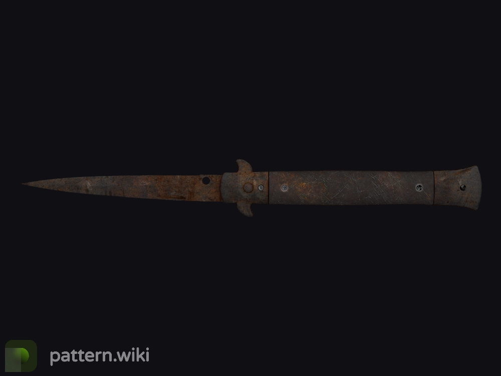 Stiletto Knife Rust Coat seed 50