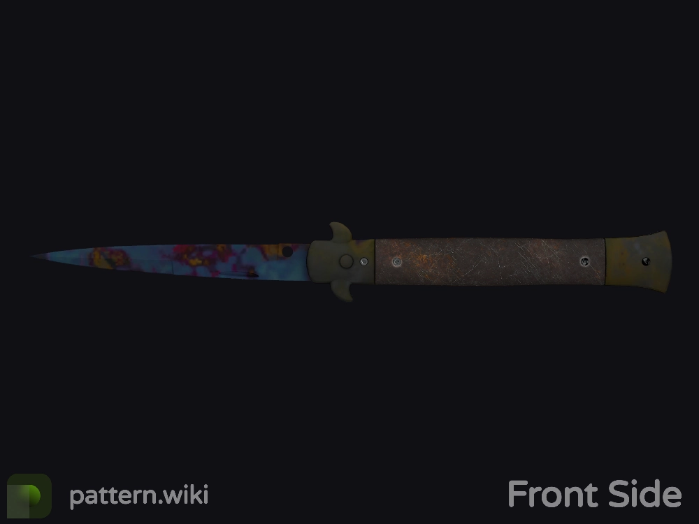 Stiletto Knife Case Hardened seed 987