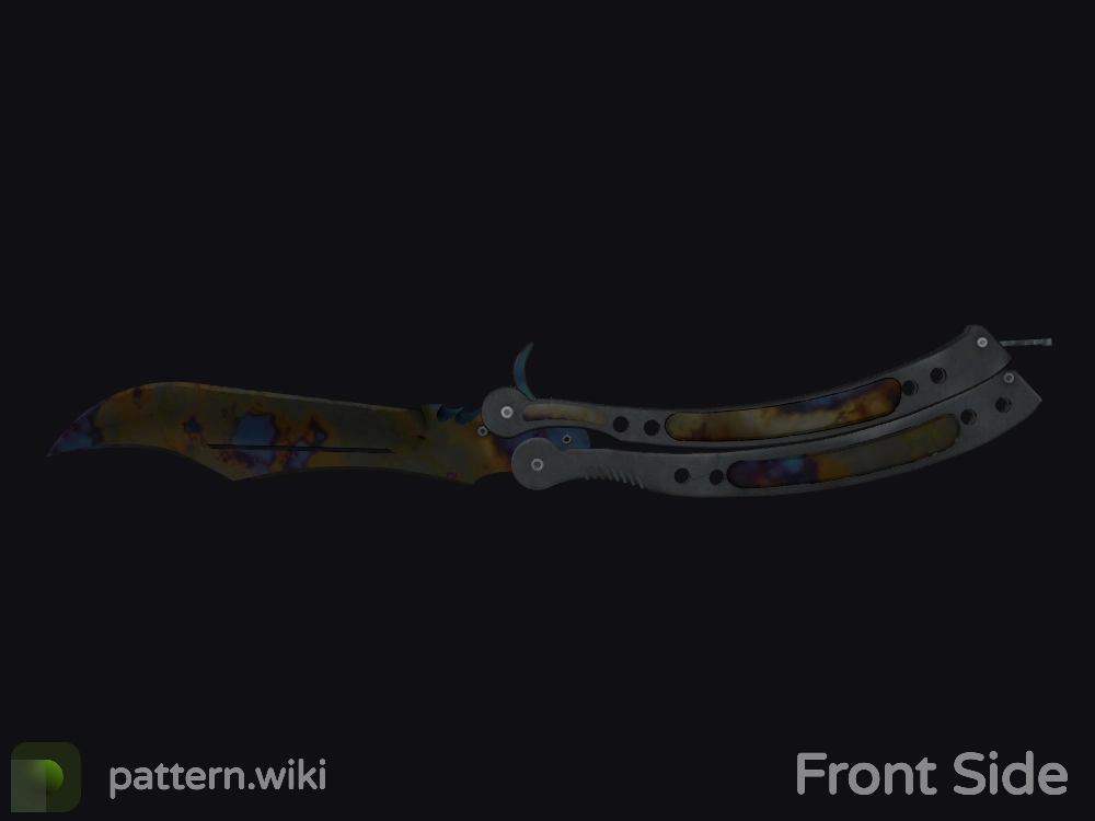 Butterfly Knife Case Hardened seed 794