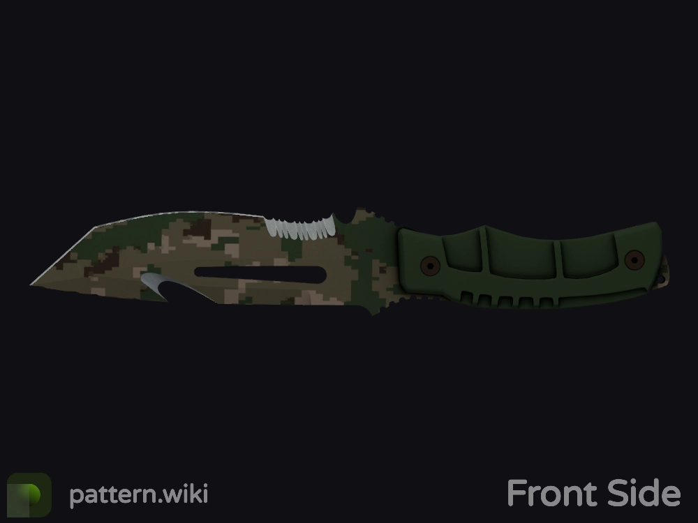 Survival Knife Forest DDPAT seed 363