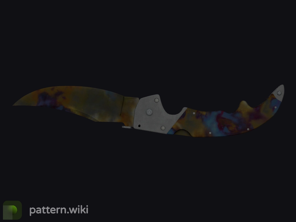 Falchion Knife Case Hardened seed 251