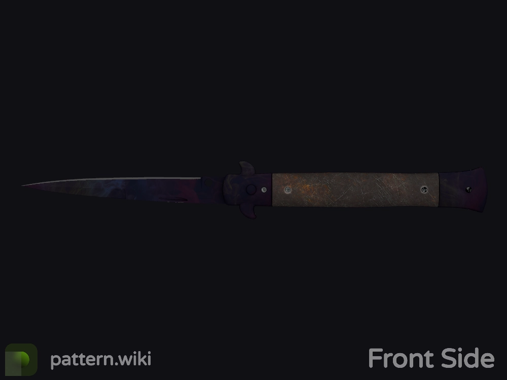 Stiletto Knife Doppler seed 333