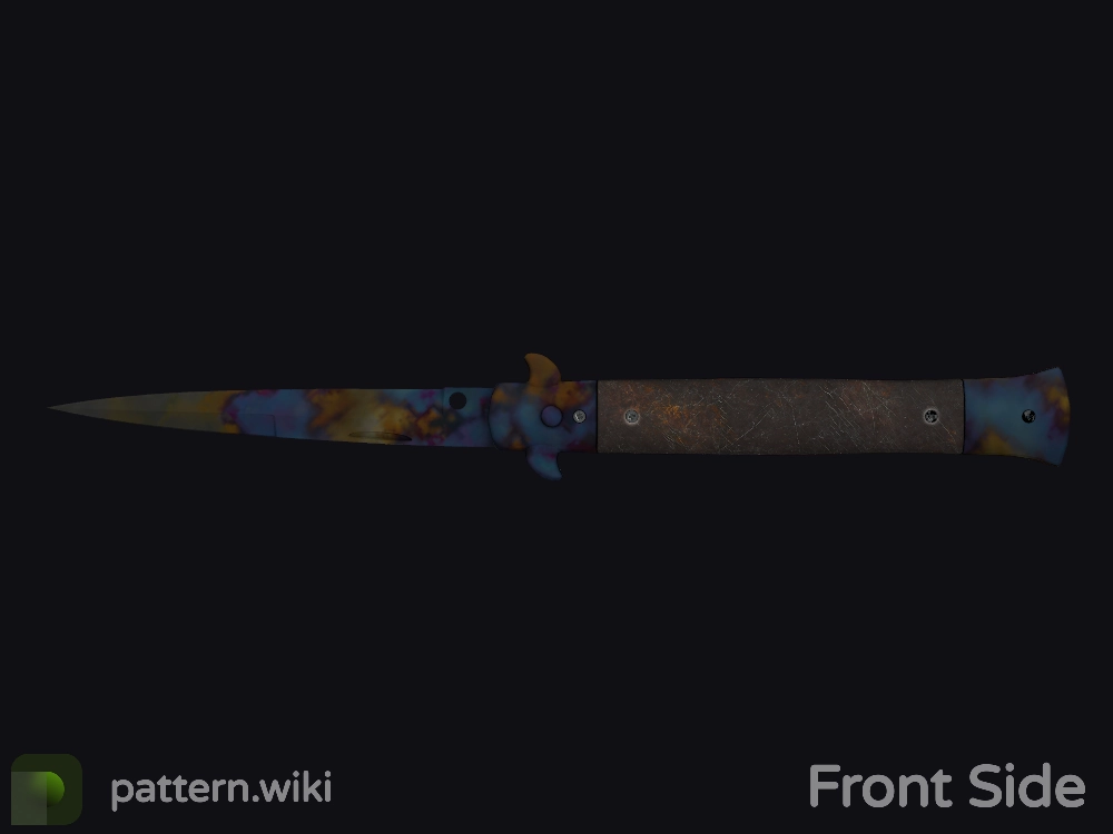 Stiletto Knife Case Hardened seed 19