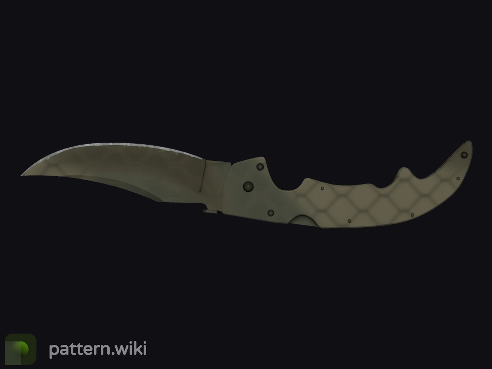 Falchion Knife Safari Mesh seed 9