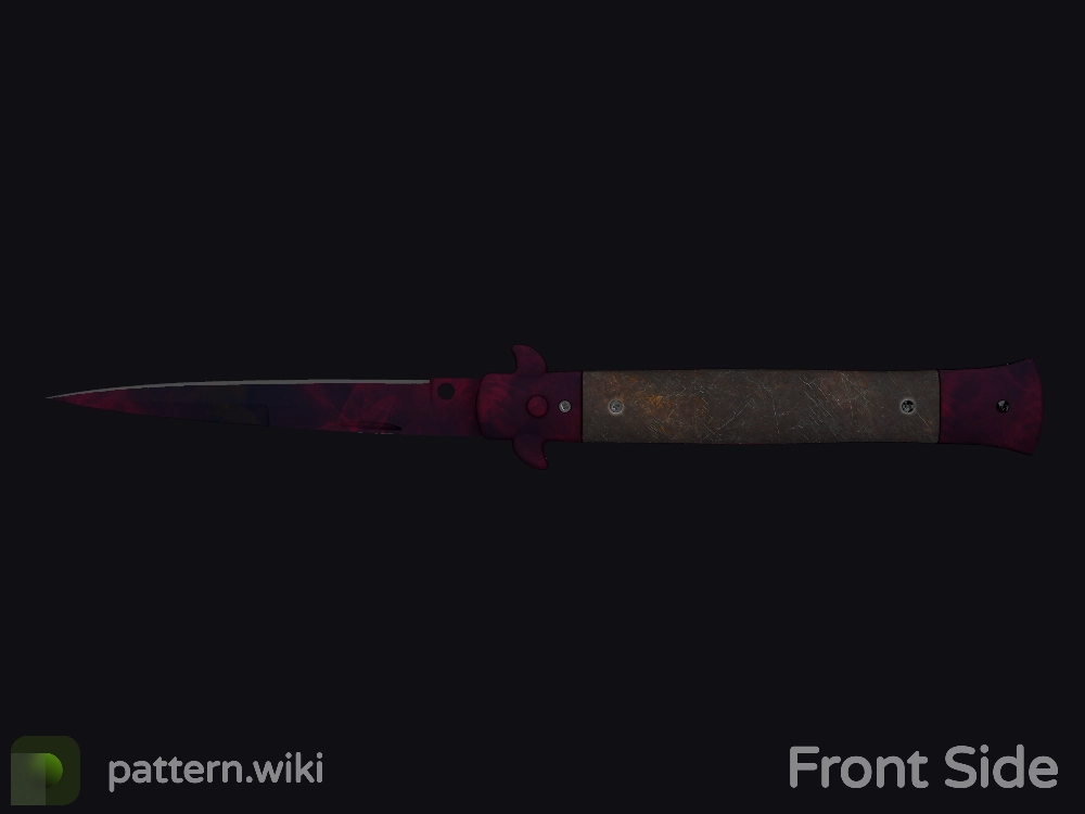 Stiletto Knife Doppler seed 821