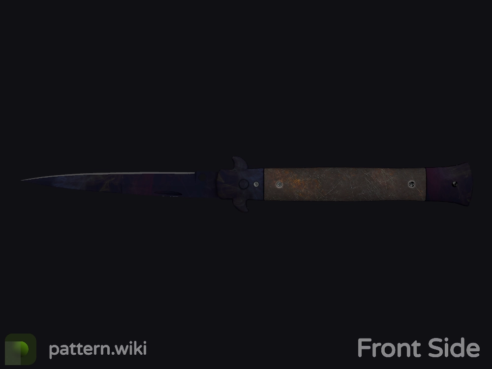 Stiletto Knife Doppler seed 389