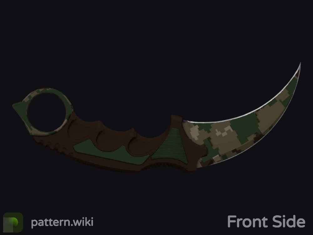 Karambit Forest DDPAT seed 81