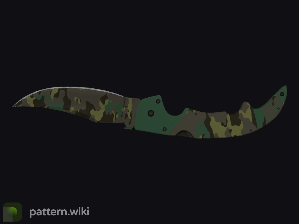 Falchion Knife Boreal Forest seed 452