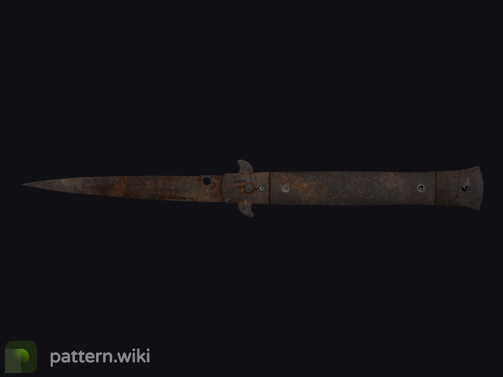 Stiletto Knife Rust Coat seed 856