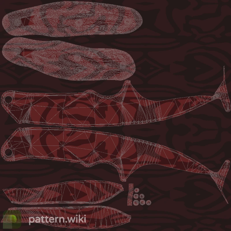 Gut Knife Slaughter seed 12 pattern template