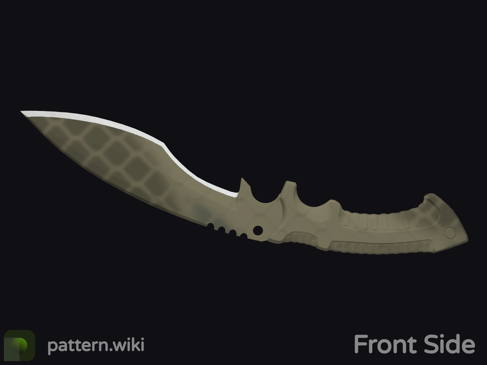 Kukri Knife Safari Mesh seed 969