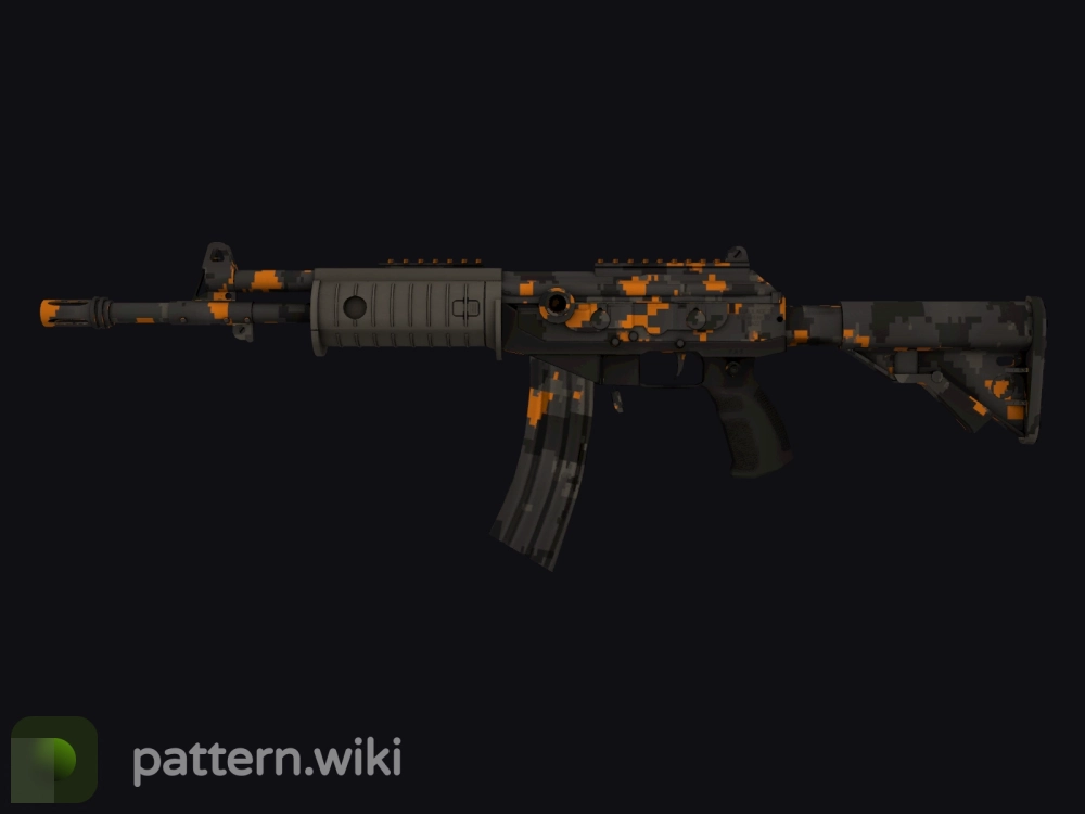 Galil AR Orange DDPAT seed 268