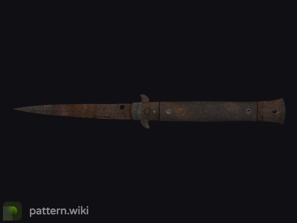 Stiletto Knife Rust Coat seed 693