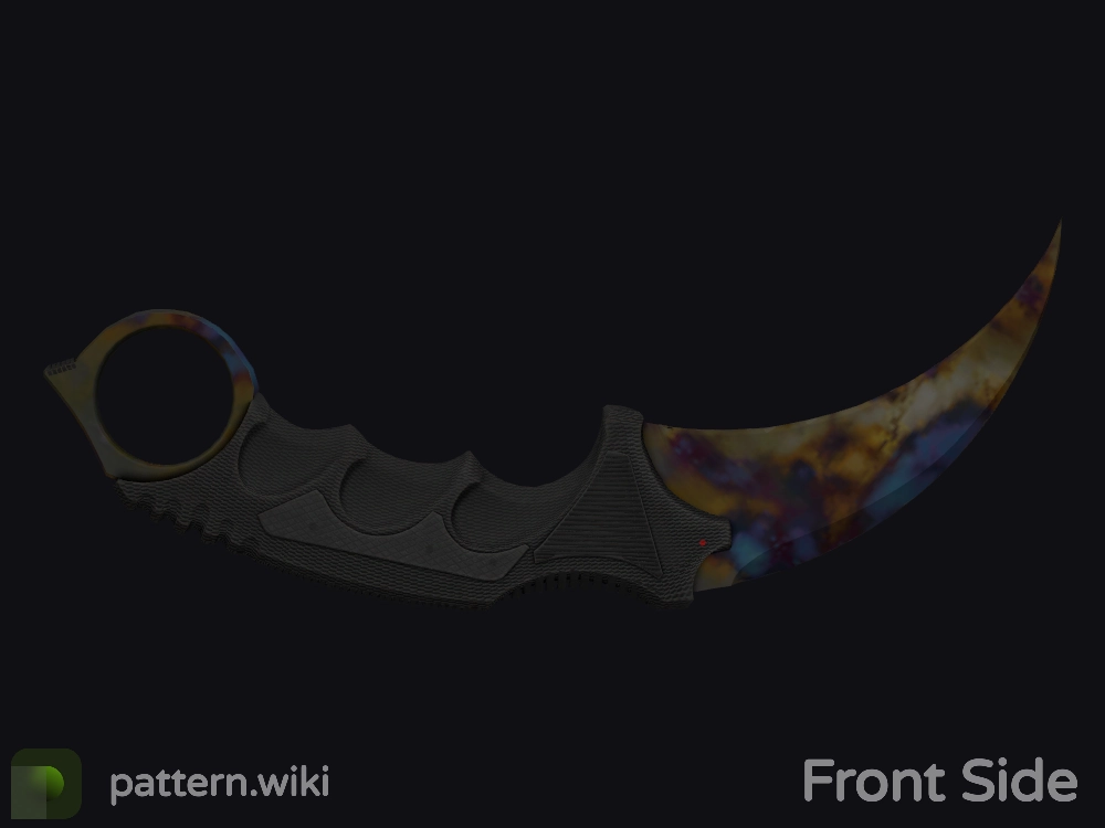 Karambit Case Hardened seed 535