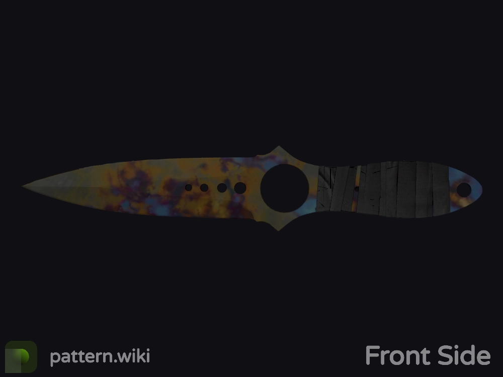 Skeleton Knife Case Hardened seed 128