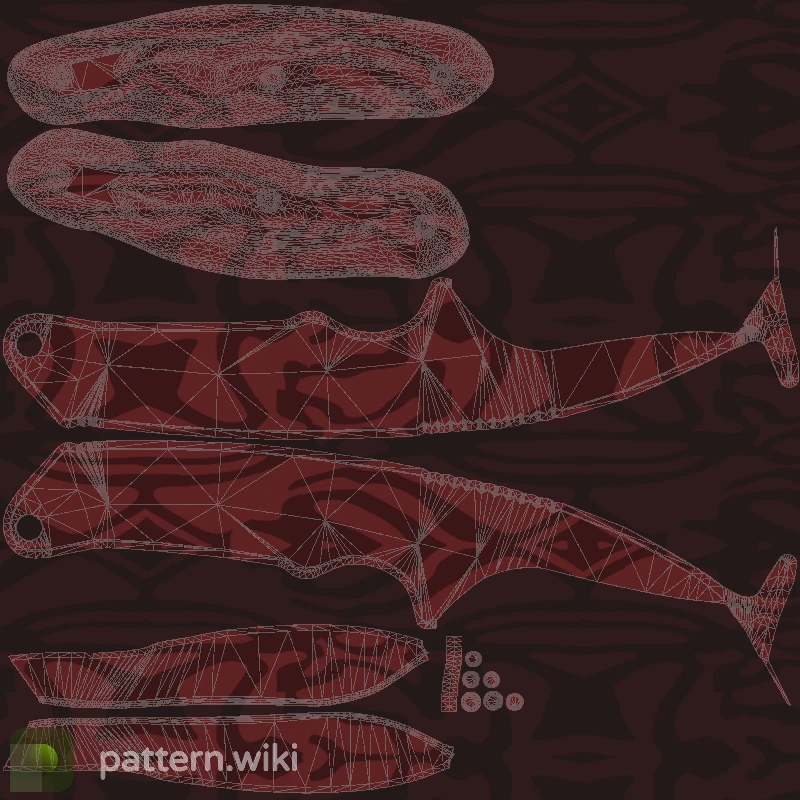 Gut Knife Slaughter seed 997 pattern template