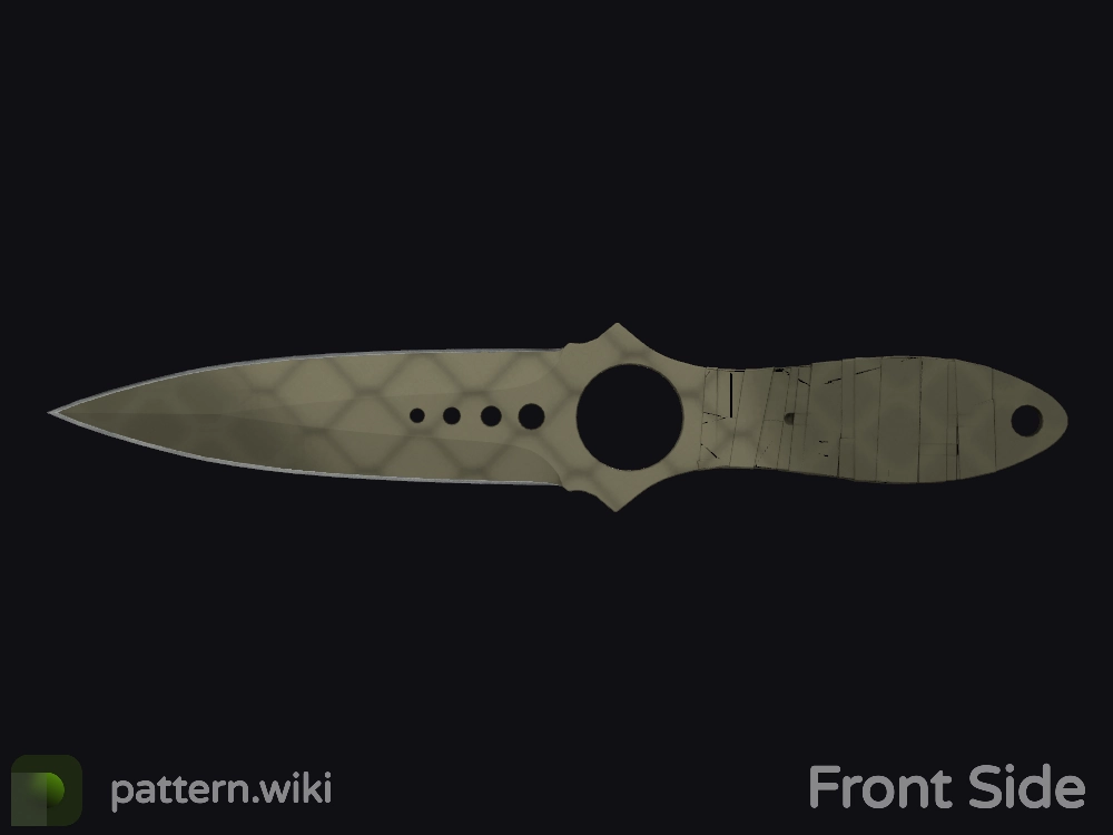 Skeleton Knife Safari Mesh seed 357