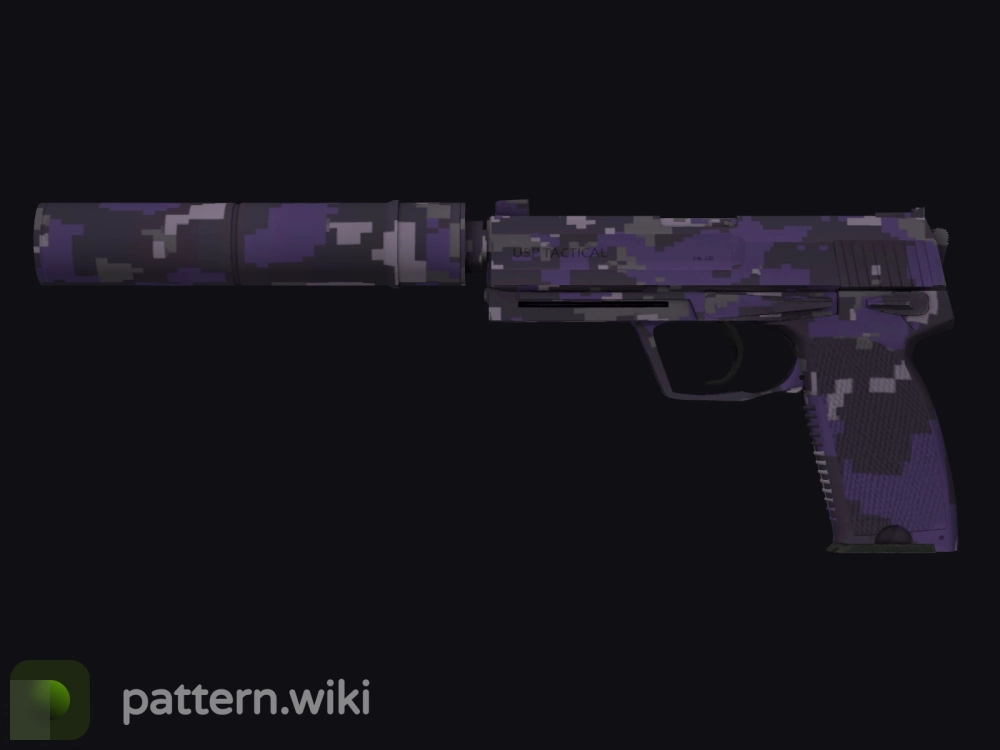 USP-S Purple DDPAT seed 243