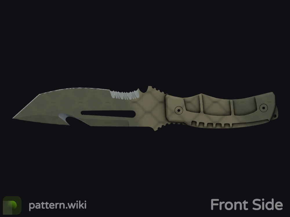 Survival Knife Safari Mesh seed 751