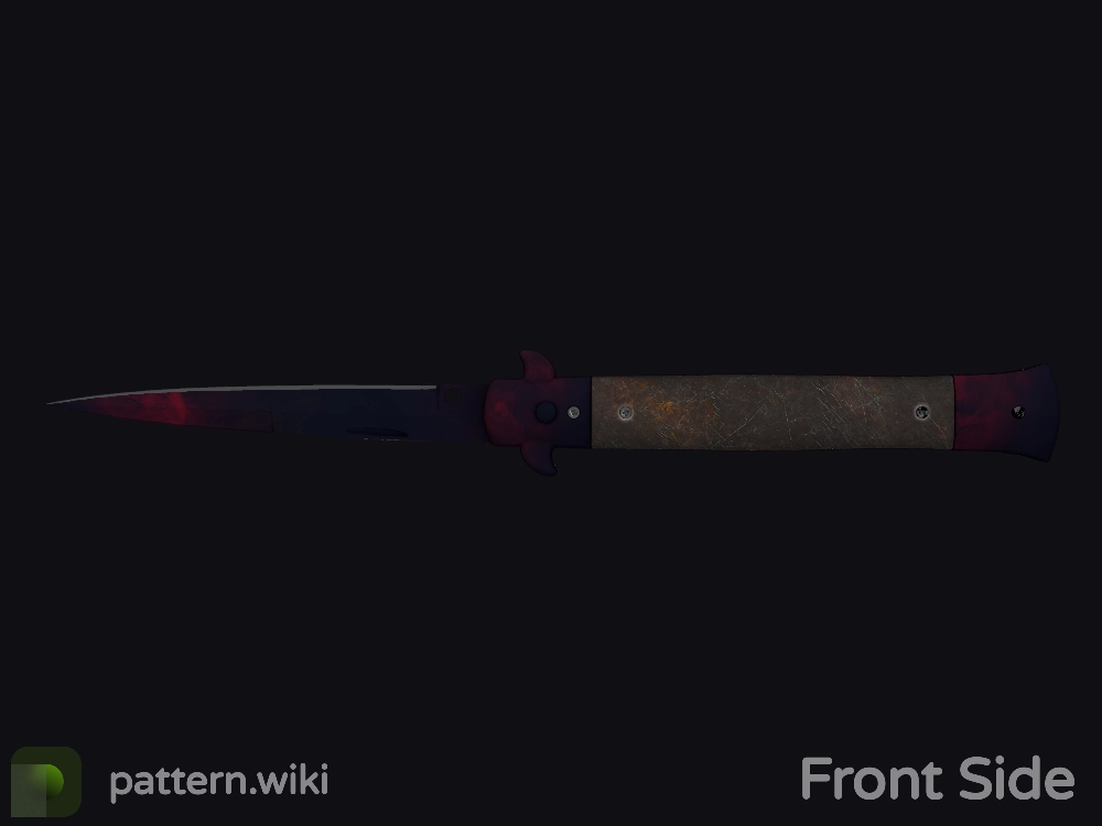 Stiletto Knife Doppler seed 989