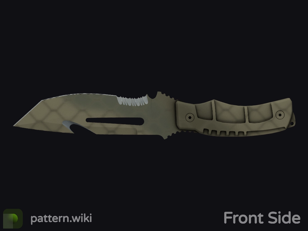 Survival Knife Safari Mesh seed 909