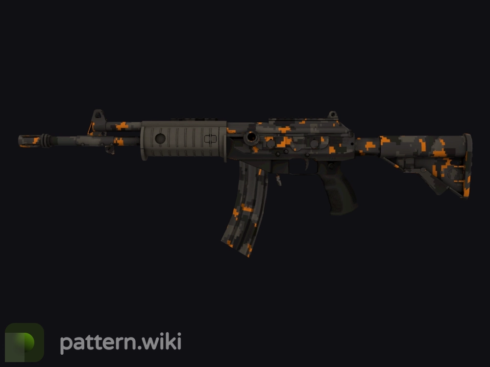 Galil AR Orange DDPAT seed 557