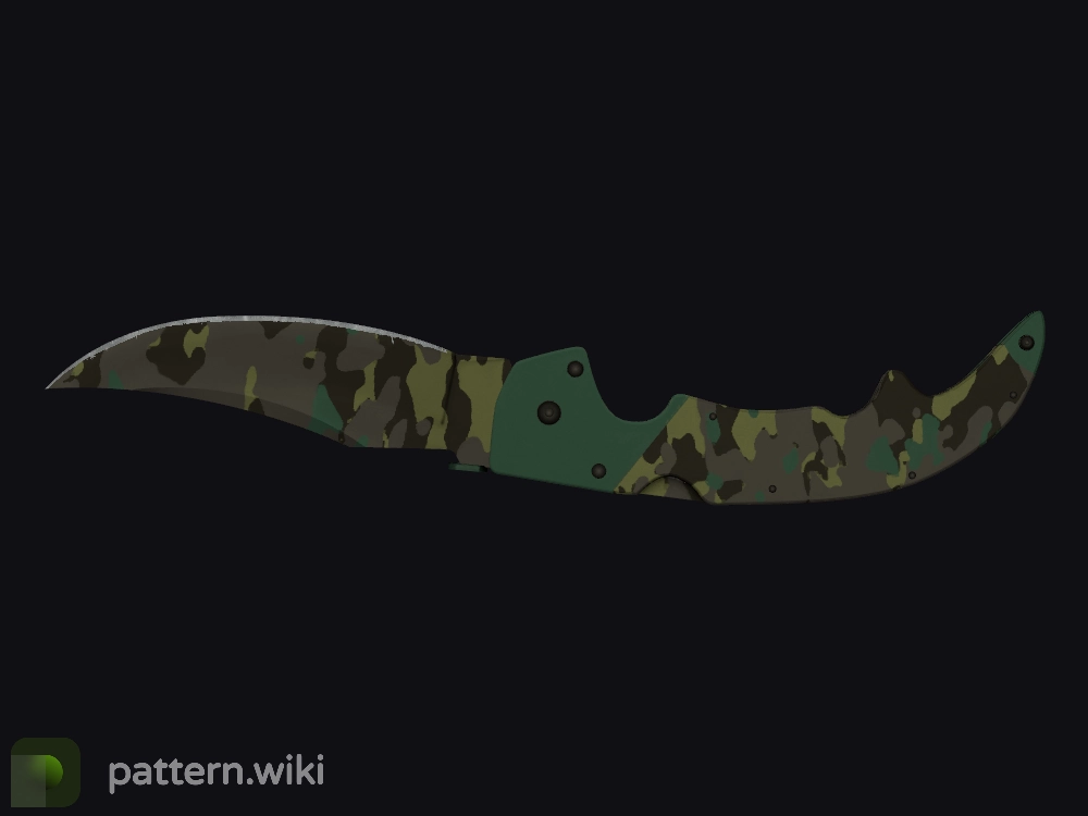 Falchion Knife Boreal Forest seed 79