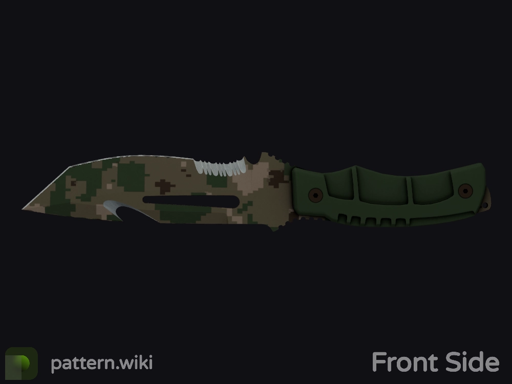 Survival Knife Forest DDPAT seed 413