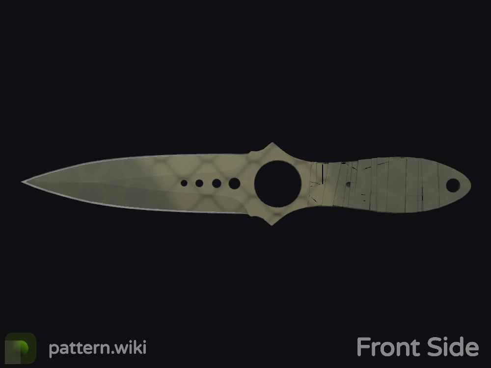 Skeleton Knife Safari Mesh seed 713