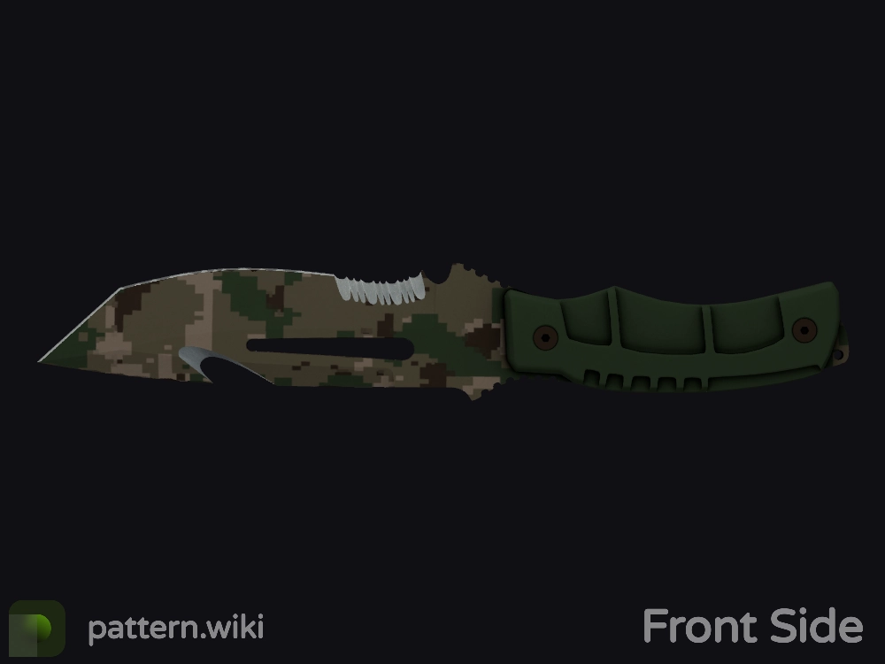 Survival Knife Forest DDPAT seed 107