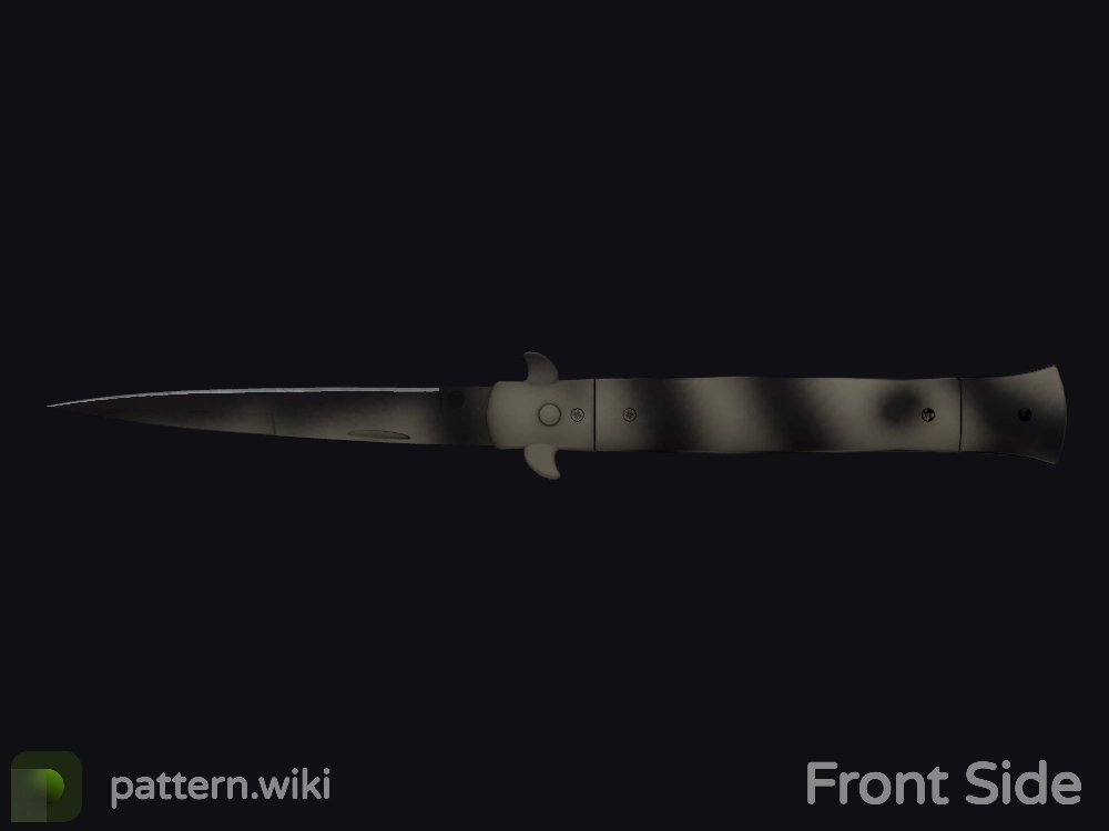 Stiletto Knife Scorched seed 684