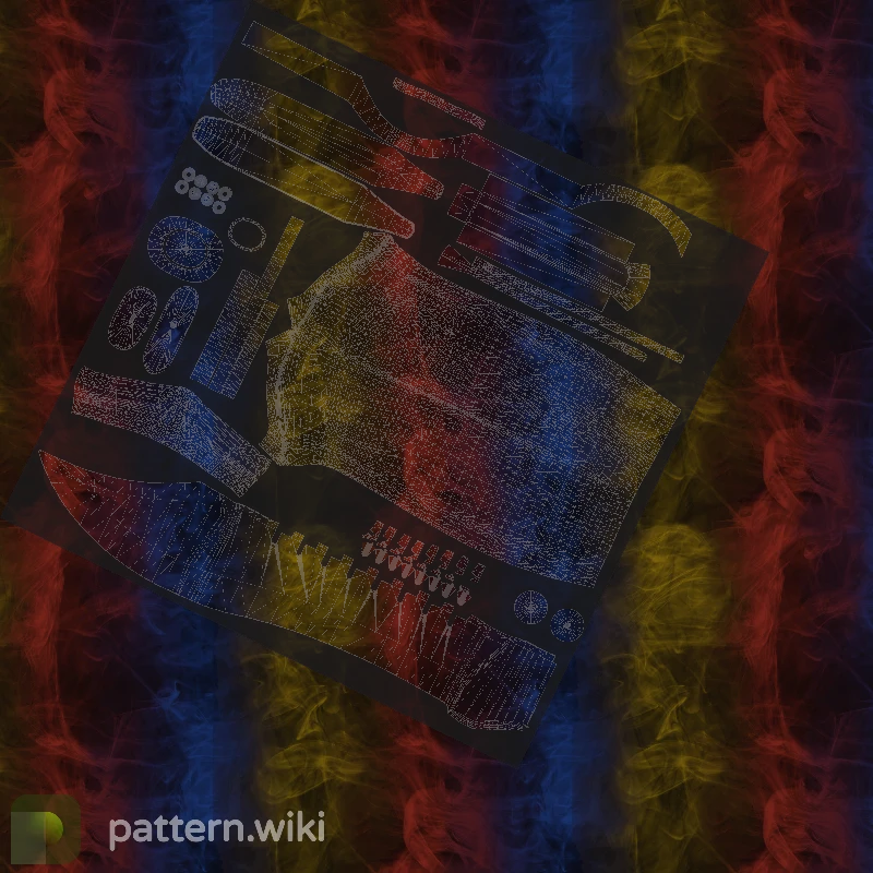 Bowie Knife Marble Fade seed 425 pattern template